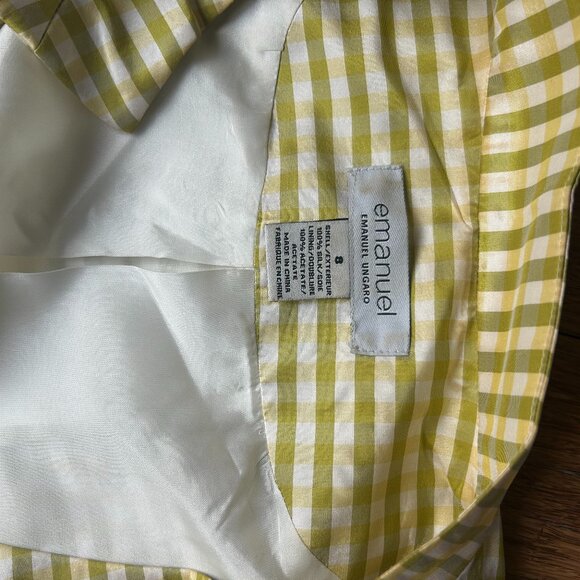 Ungaro by Emanuel Ungaro elegant 100% silk cropped jacket - Picture 4 of 6